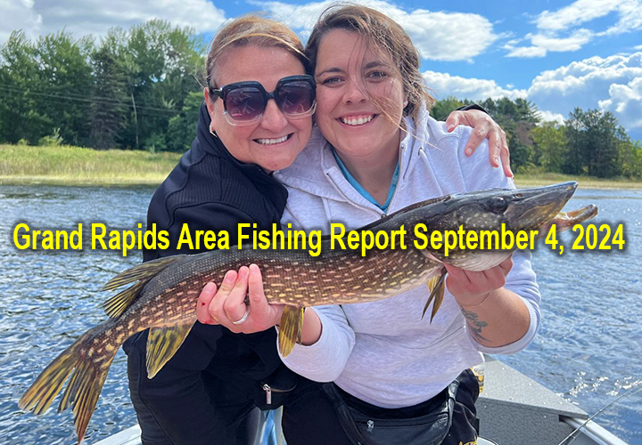 image links to fishing report from Grand Rapids Minnesota by Jeff Sundin