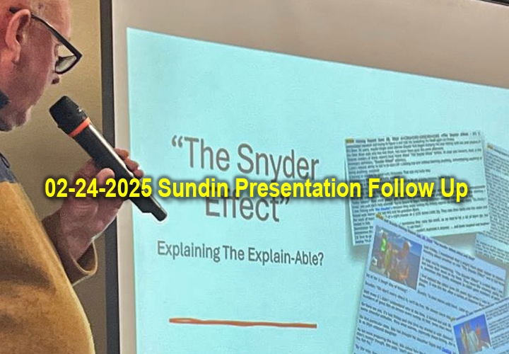 image of Jeff Sundin during a fishing presentation at the FM Walleyes Unlimited annual meeting