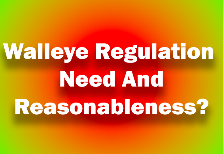 image links to article about Paul Radomski and Minnesota walleye limits 