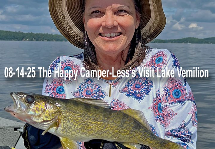 image of the Hippie Chick links to fishing report from Lake Vermilion