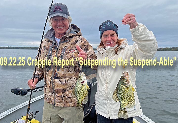 image links to crappie fishing report by hall of fame fishing guide Jeff Sundin 
