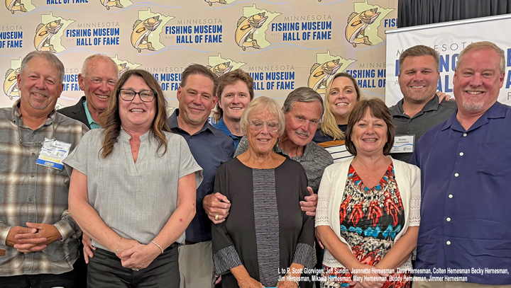 image links to article about the Ray's Marine Fishing Hall of Fame Induction