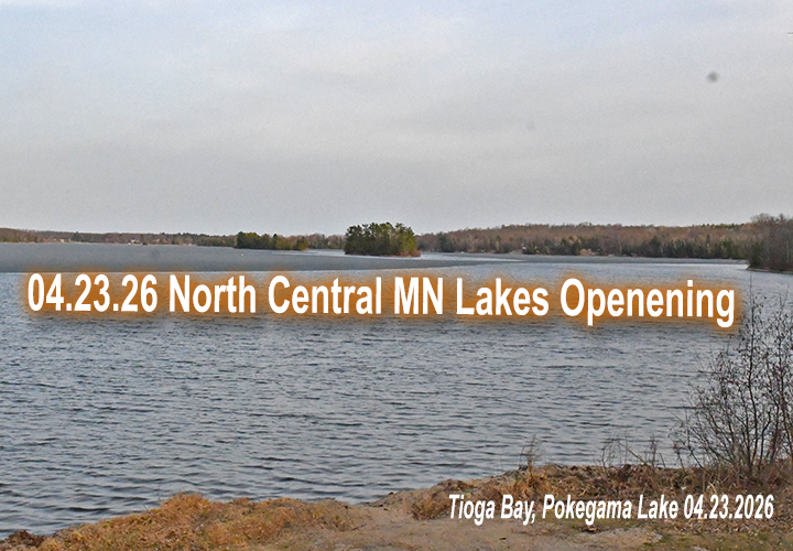 image links to fishig article about grand rapids area lakes and ice out in northcentral Minnesota