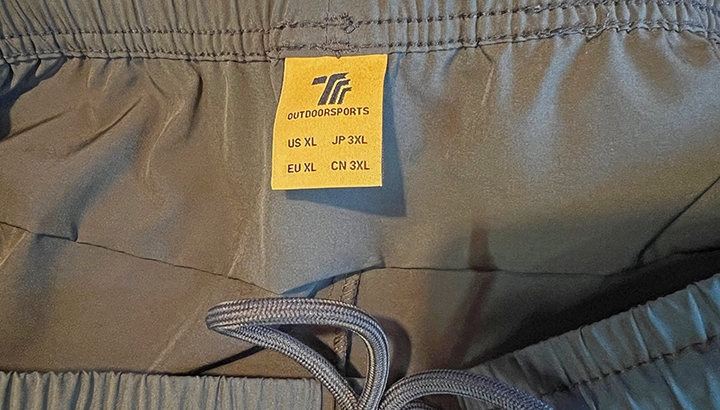 image of lightweight fishing pants that protect from biting flies