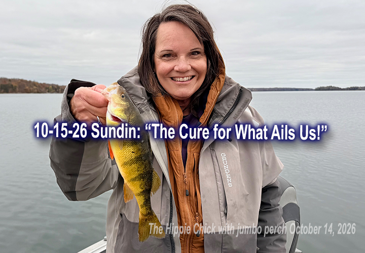 image links to perch fishig report by Jeff Sundin
