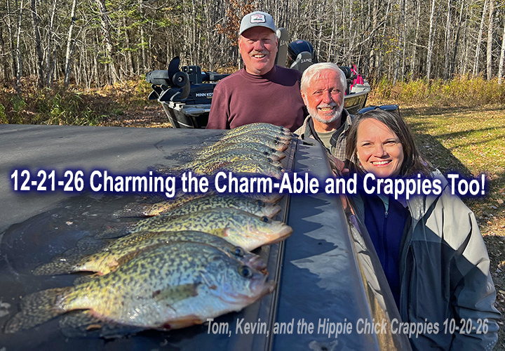 image links to crappie fishing report from the Grand Rapids Minnesota area by Jeff Sundin 